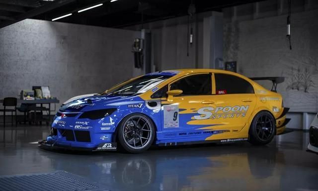 不一样的思域赛车,500匹spoon fd2