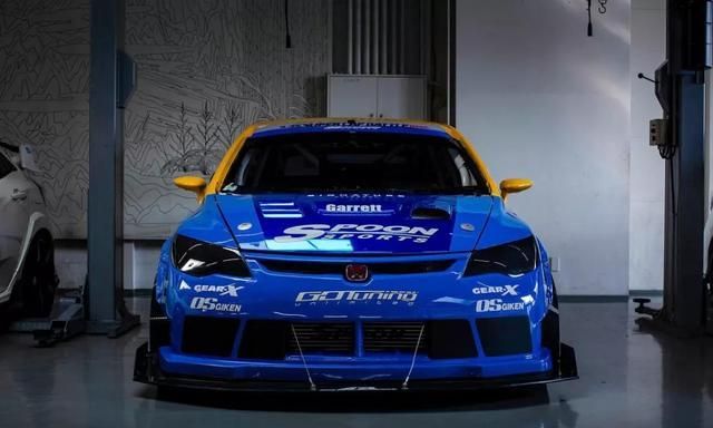 不一样的思域赛车,500匹spoon fd2