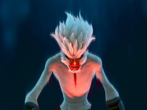 《孙悟空之噬天魔猴》曝正面照   噬天显现"邪"态眼神杀