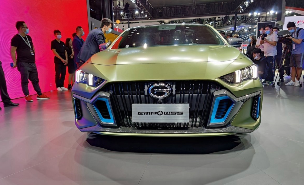 新车速递丨很有攻击性的外观 广汽传祺empow55明年三季度上市