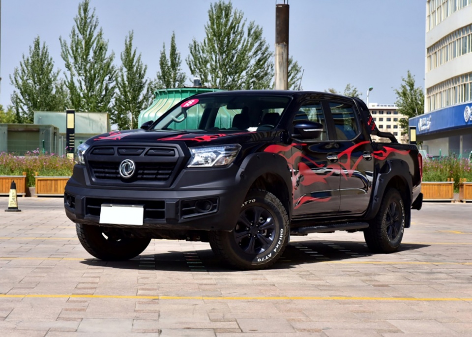 郑州日产在皮卡中的表现很好推出锐骐6越野版14万起