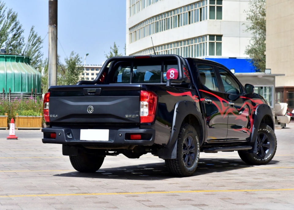 郑州日产在皮卡中的表现很好推出锐骐6越野版14万起