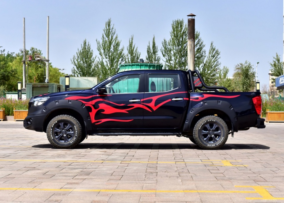 郑州日产在皮卡中的表现很好推出锐骐6越野版14万起