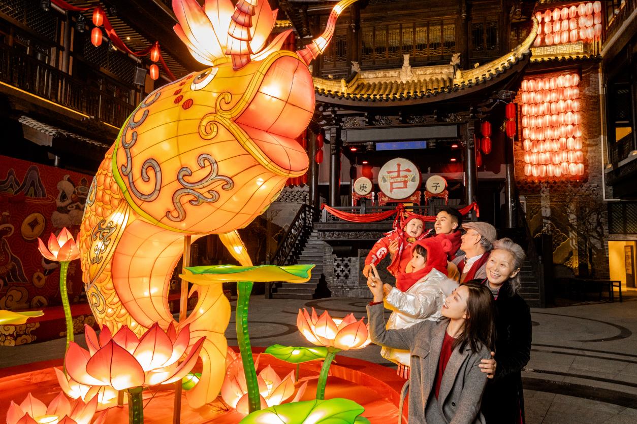 免票看灯会!逛重庆唯一市内免税店!新年去长嘉汇get新耍事!