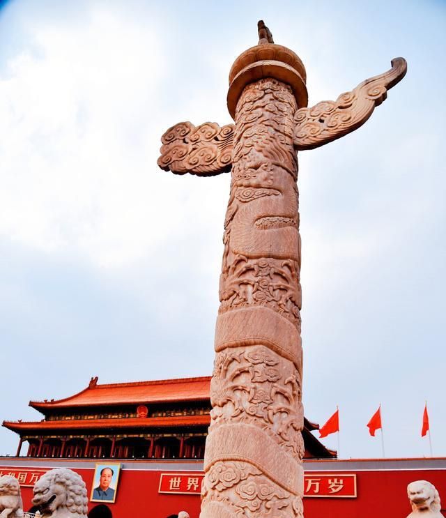 天安门广场的4根汉白玉柱子,20吨矗立了500年,古代作用很大|天安门广场|华表|汉白玉_新浪新闻