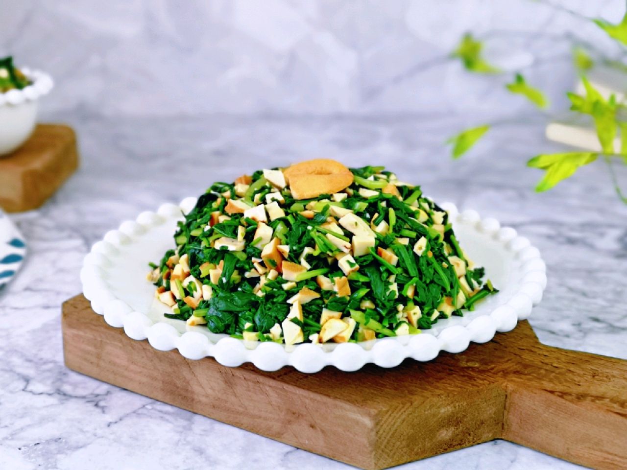 简单快手的凉拌菜,清爽开胃,营养又好吃|马兰头|香干|凉拌菜_新浪新闻