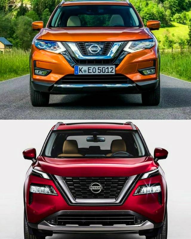 新老奇骏对比，内饰比现款好看十倍，换装分体式大灯是亮点