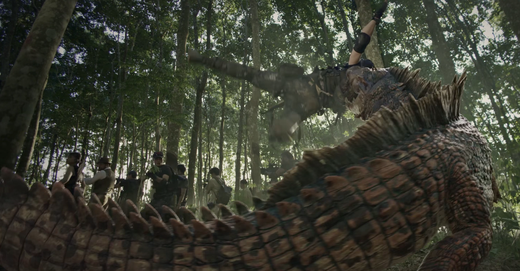 "夺命巨鳄"上线,营救小队大战隐身鳄鱼,网友:"就这?