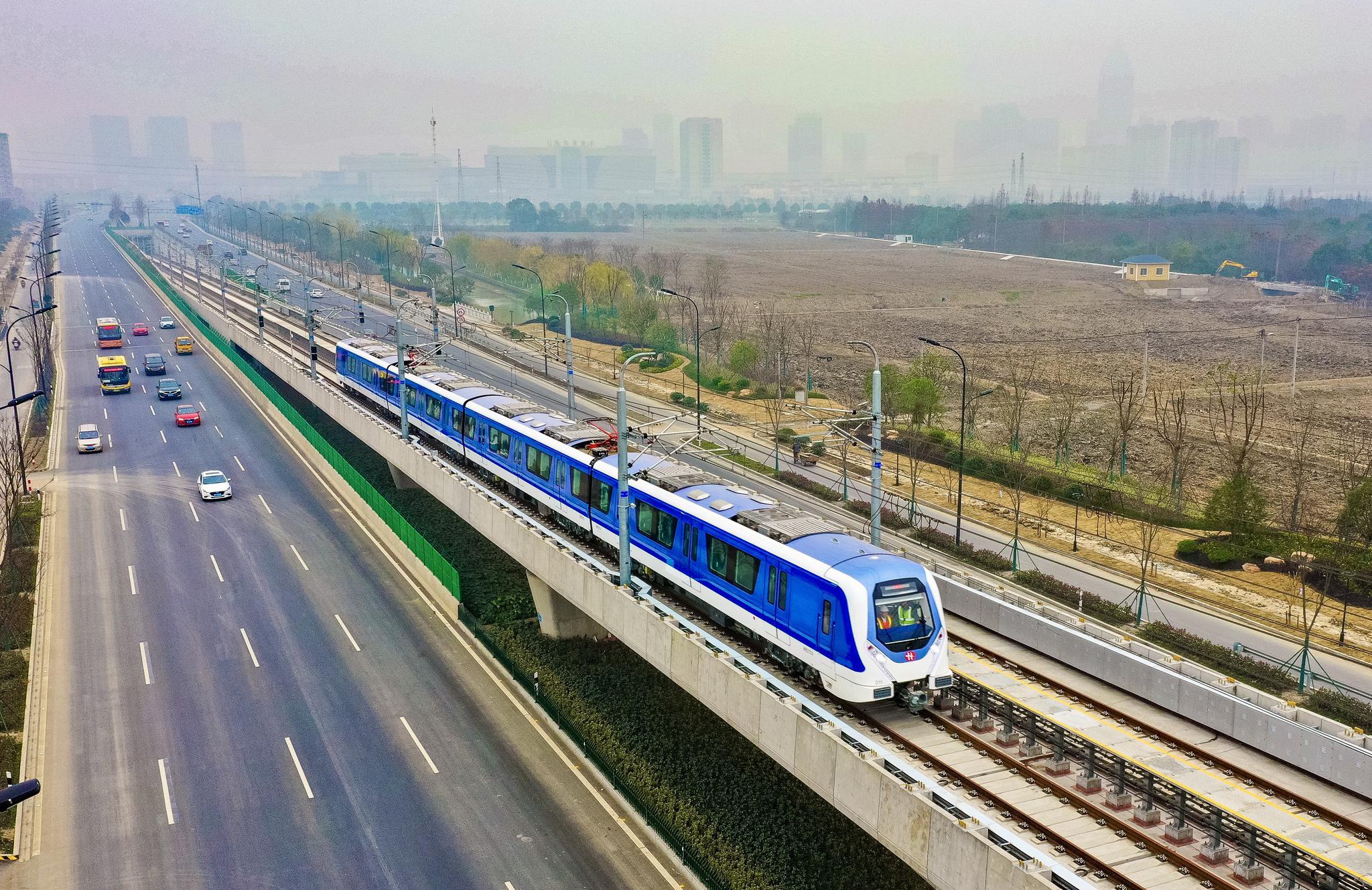 杭海城际铁路西延图片