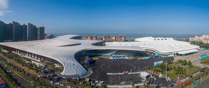 海南国际会展中心二期项目建成后投入使用