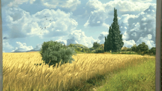 《麦田群鸦》是荷兰后印象派画家文森特·梵高,创作于 1890 年 7 月的