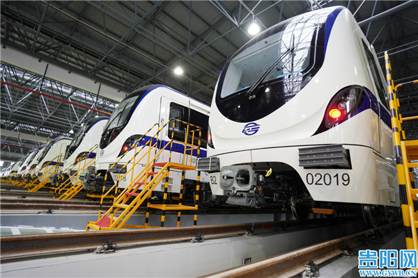 贵阳轨道交通2号线今起进入试运行阶段,预计2021年上半年实现初期运营