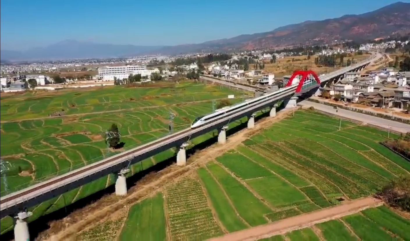 大理至临沧铁路12月30日正式开通运营!