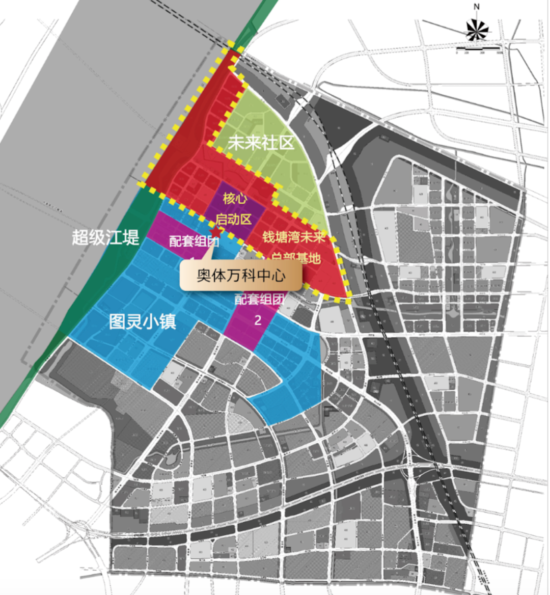 聚合资源近享杭州亚奥红利 奥体万科中心一线江景打造总部级写字楼