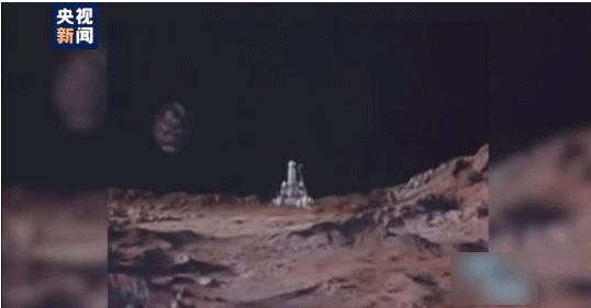 模拟动画视频：嫦娥五号探月取土（图片来源：央视新闻）