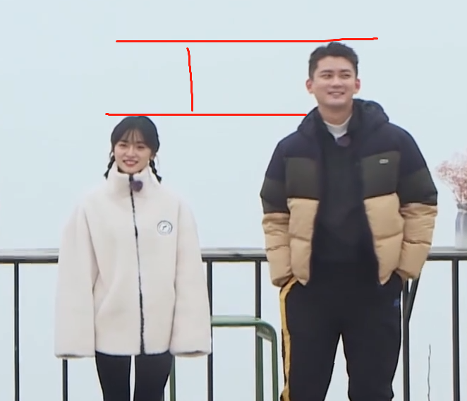 沈月的真实身高是多少?站在188的熊梓淇身边,一下就都明白了!