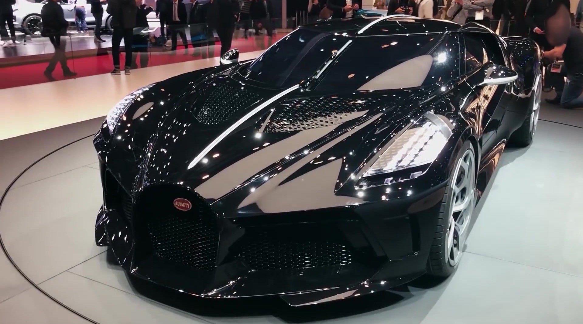 全球唯一的一辆布加迪,价值人民币1.1亿,黑色帝王的气场!