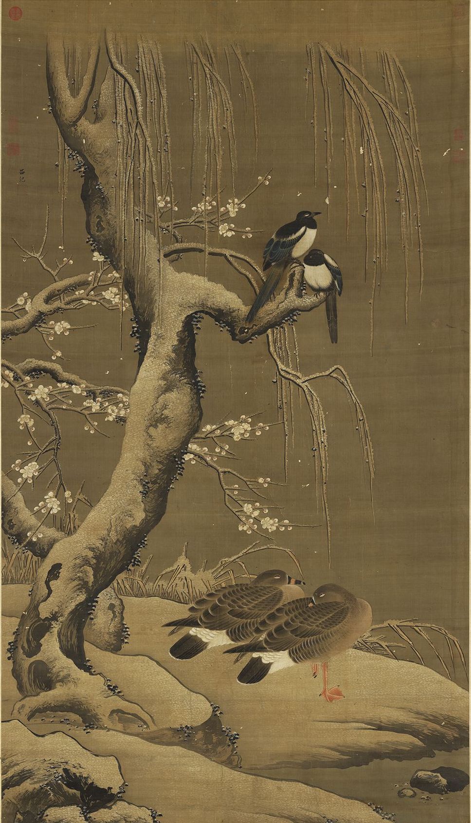 故宫六百年鉴赏名迹里的皑皑白雪与众生百态