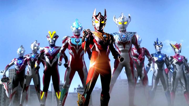 泰迦奥特曼剧场版,泰罗脚踩儿子泰迦,众新生代一同变身实在过瘾