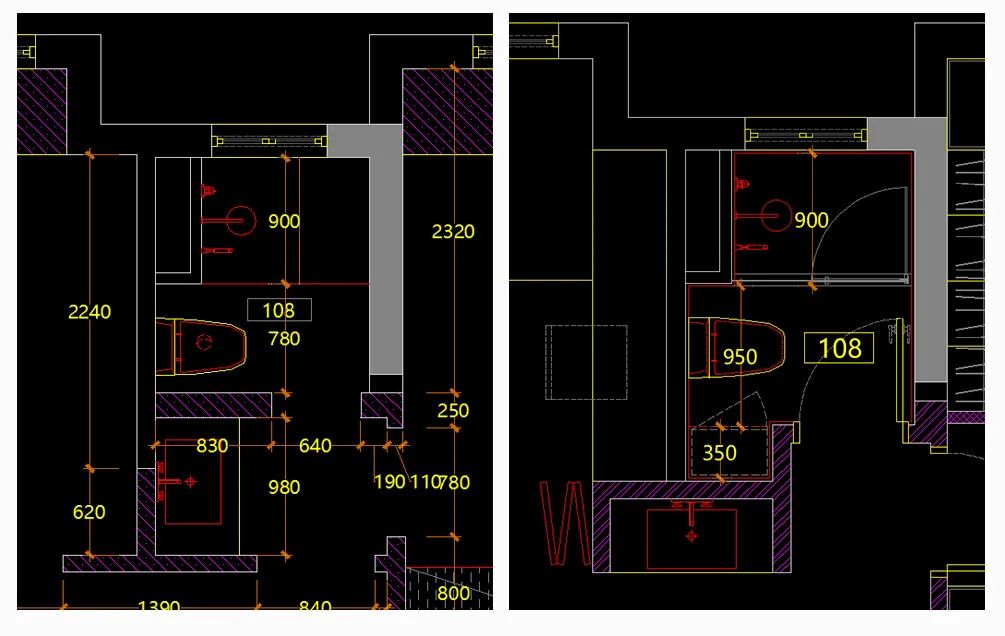 2㎡卫生间还能干湿分离?来看看这11个真实改造案例,绝了!