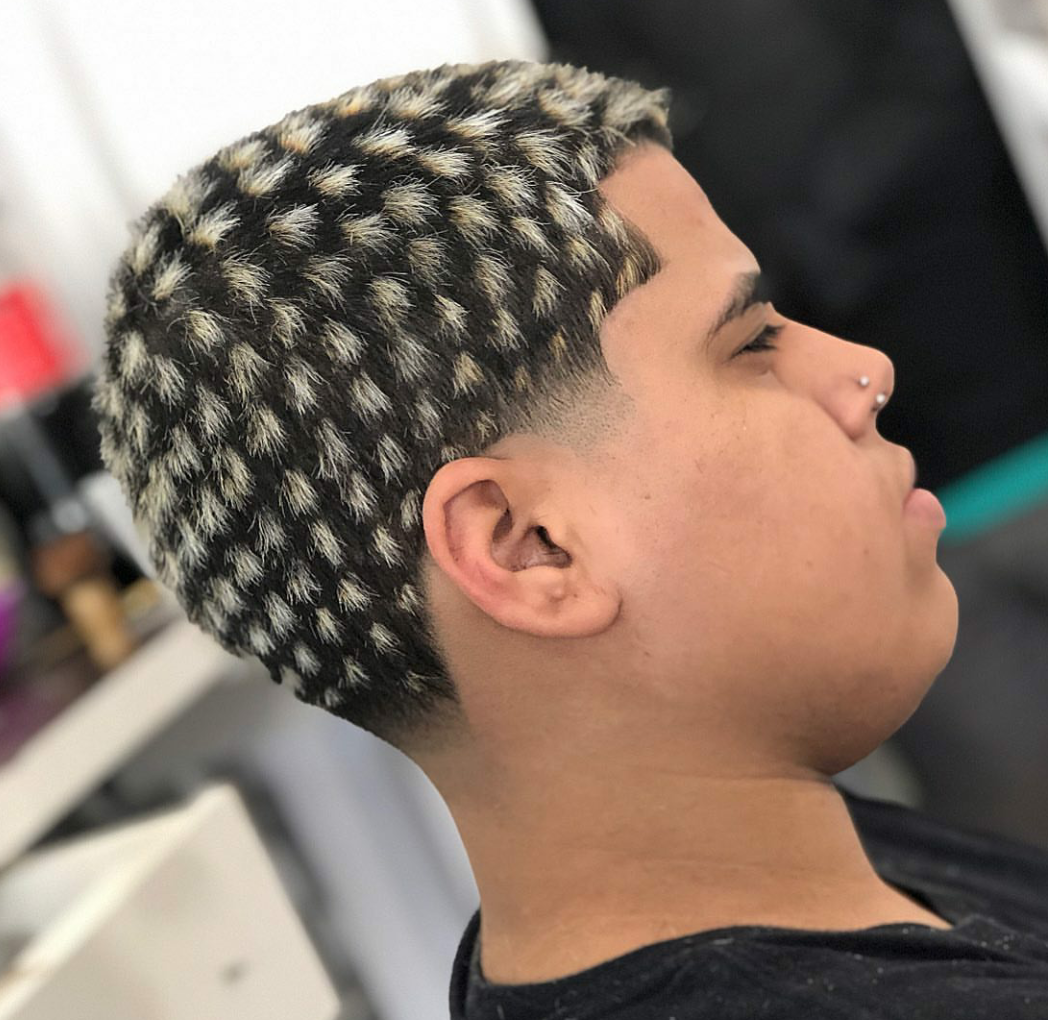 "菠萝头"|菠萝|发型|发型师_新浪新闻