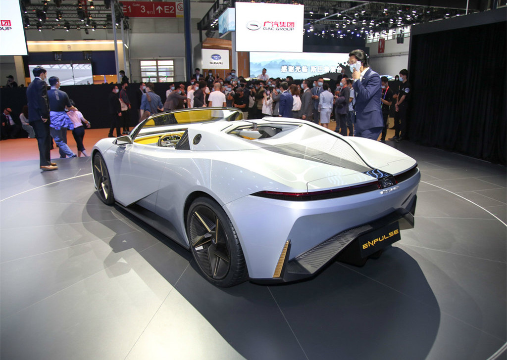 广汽传祺全新"敞篷跑车"发布,两座布局 剪刀门,外观真心很美