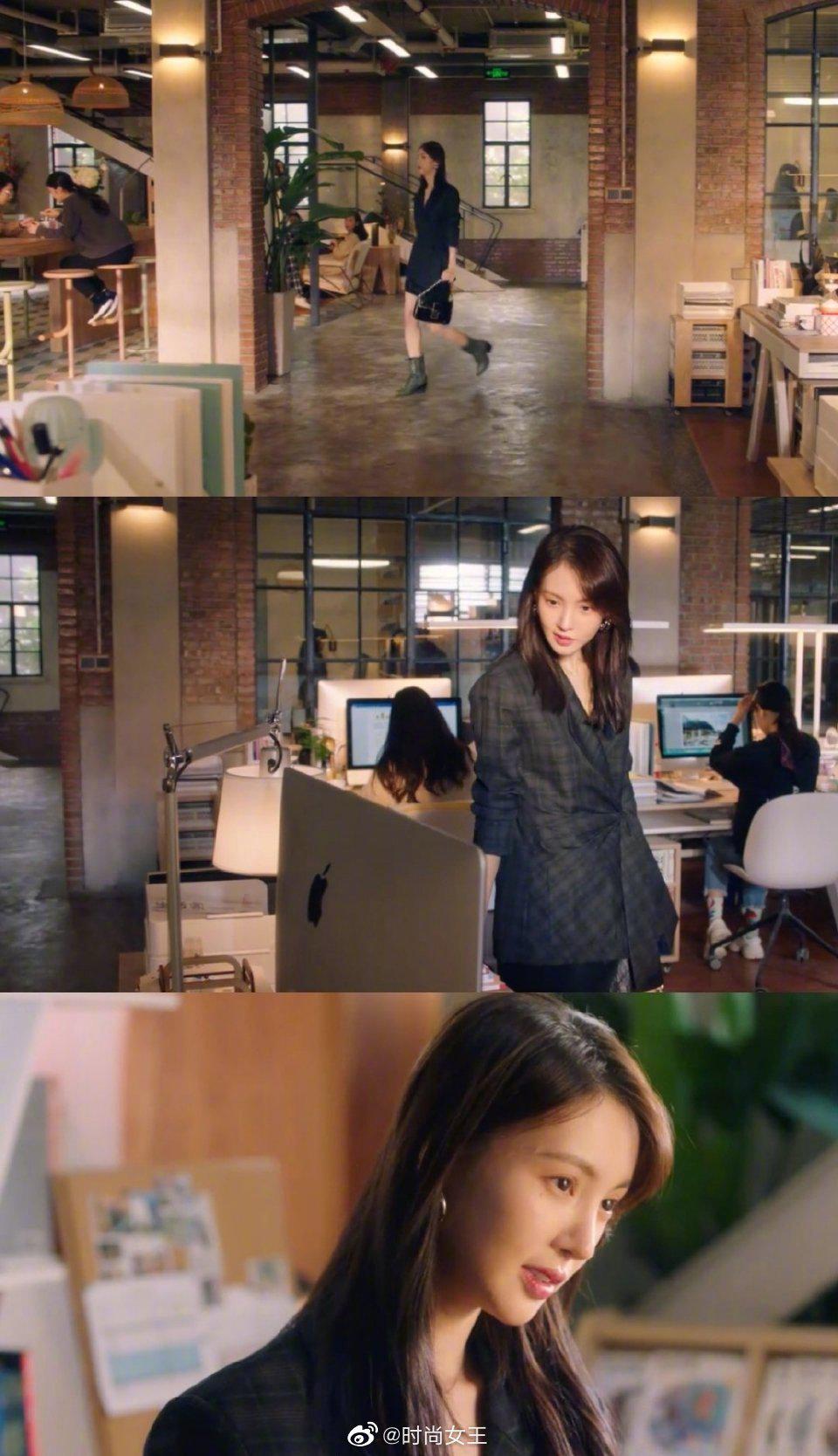 金晨 ×《了不起的女孩》沈思怡的职场穿搭完美示范