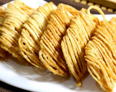 淮安茶馓,酥脆可口,甜香不腻,你吃过吗?