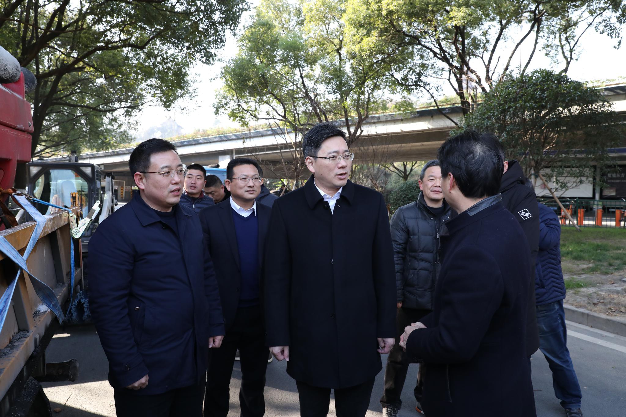 寒潮来袭!越城区委书记金晓明最关心这些事