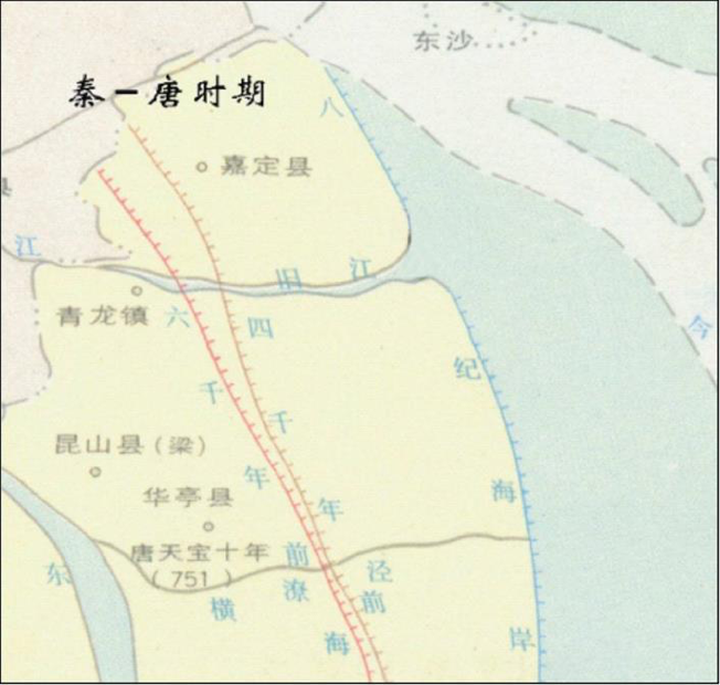 上海水系历史变迁。赵敏华 供图