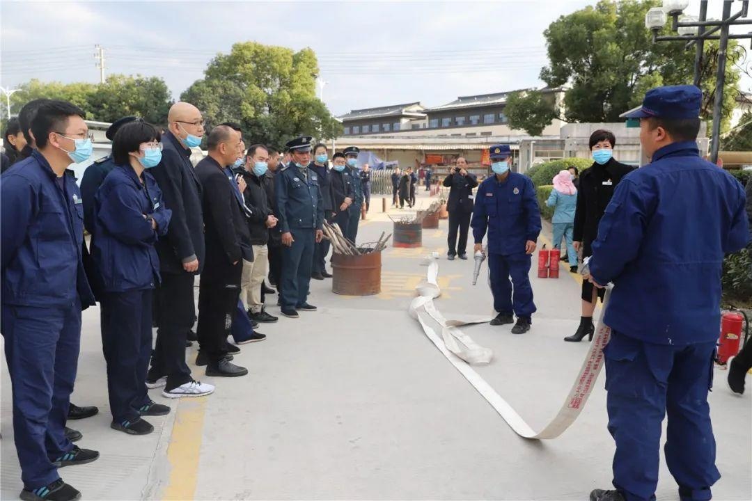 走进台州市殡仪馆开展消防安全培训与演练