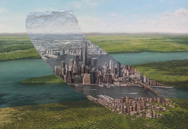 【视觉】油画里的反差世界