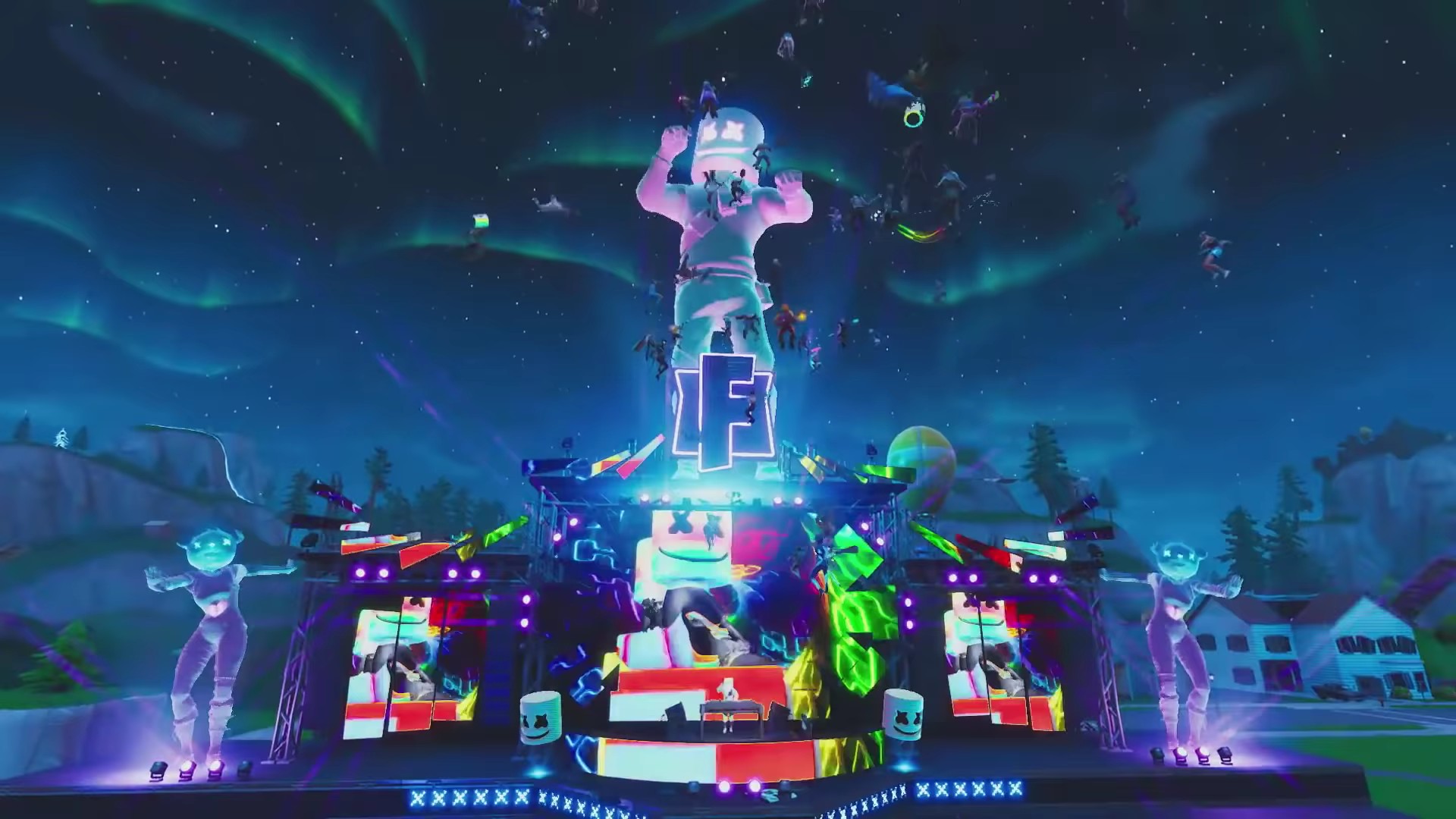 梦幻联动战神联动堡垒之夜可以用奎托斯拿枪突突突了