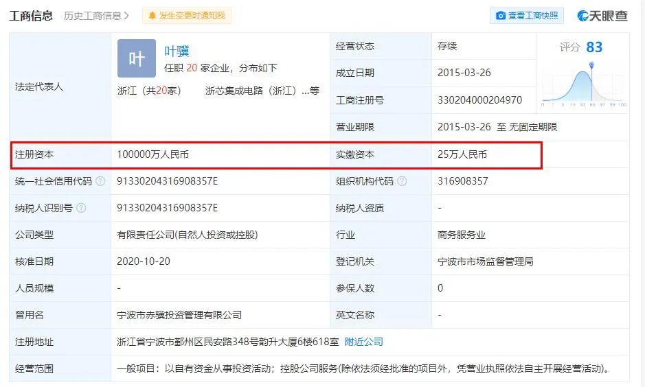 图片来源：天眼查