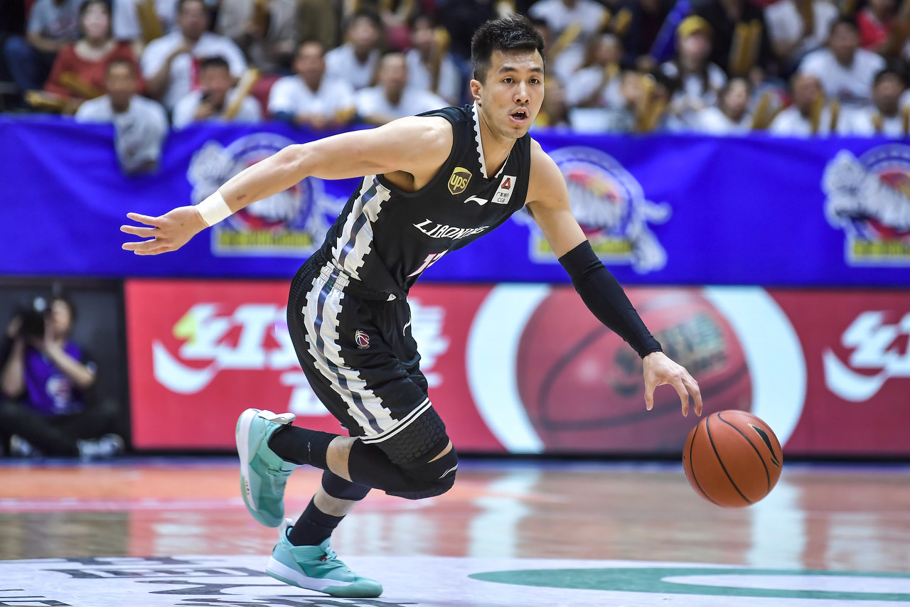 郭艾伦生涯总得分超越张楠 升至cba历史得分榜第21位