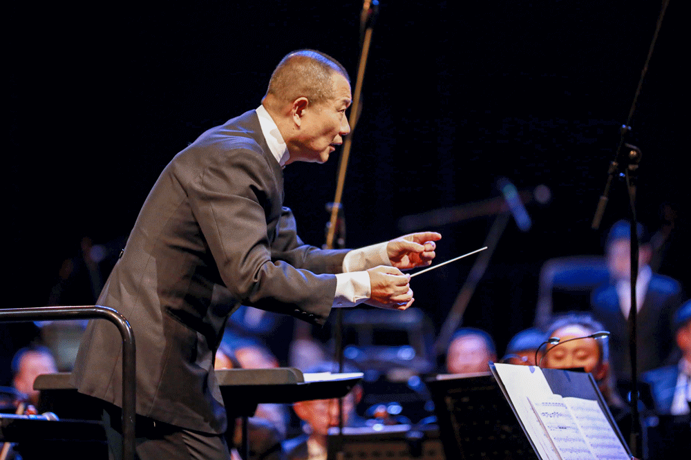 61相约春城"生态交响音乐会谭盾先生亲手打造的国际知名的指挥家