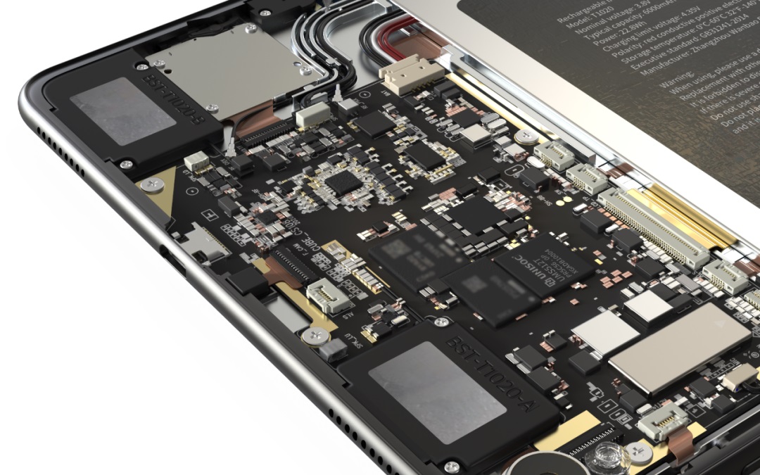 发布在即,官方曝光酷比魔方 iplay 40 平板内部设计图