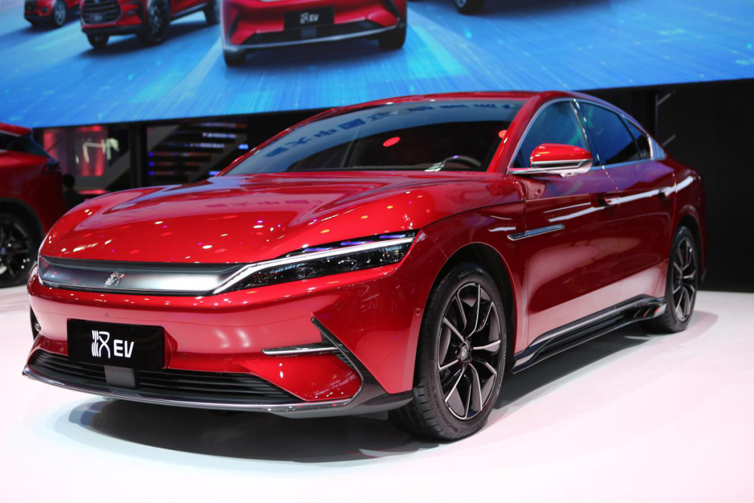 比亚迪汉(图片来源:视觉中国)