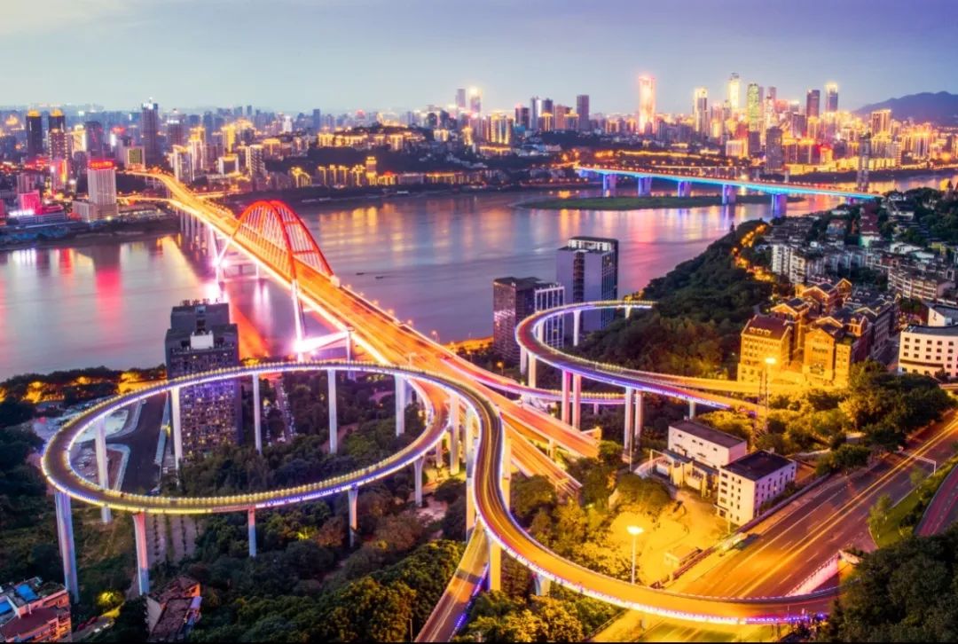 苏家坝立交桥 苏思 摄