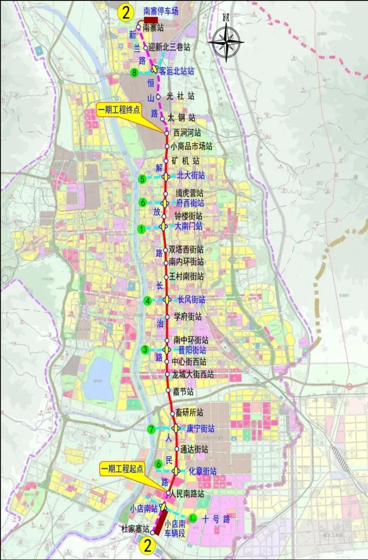 太原地铁2号线一期顺利通过竣工验收