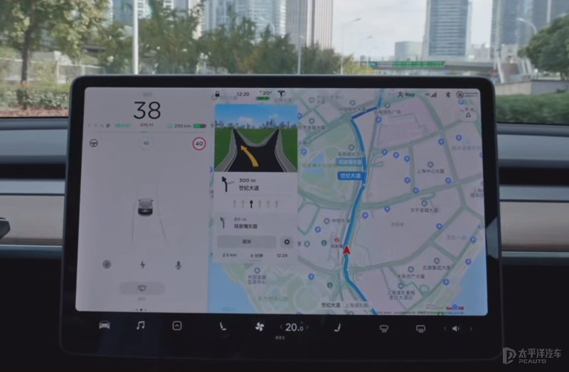 特斯拉发布2020.48.10 ota升级 新增路口放大图/紧急制动闪灯等