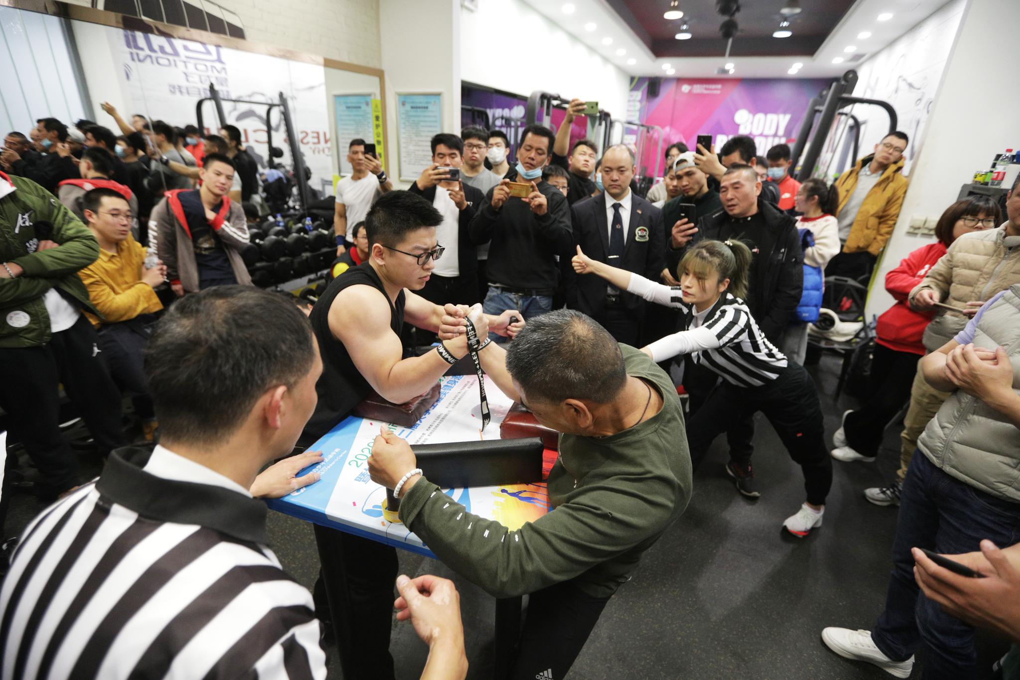 谁是"腕力王"!杭州市第九届大众健身大赛上见