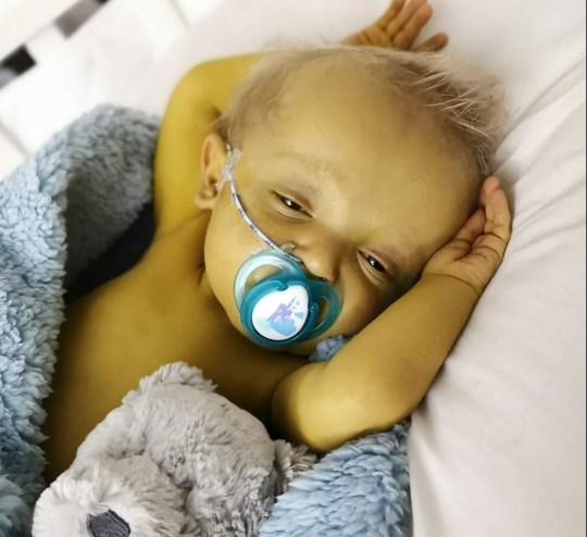 孩子的父母——25岁的杰玛·钱宁和27岁的劳埃德·韦伯不愿意把孩子带