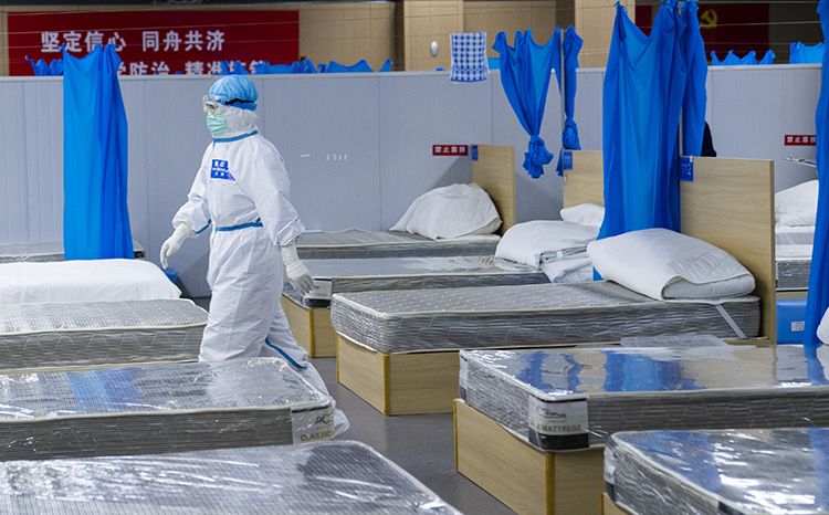 探访江夏方舱医院 武汉最后两家方舱医院今日休舱|组图