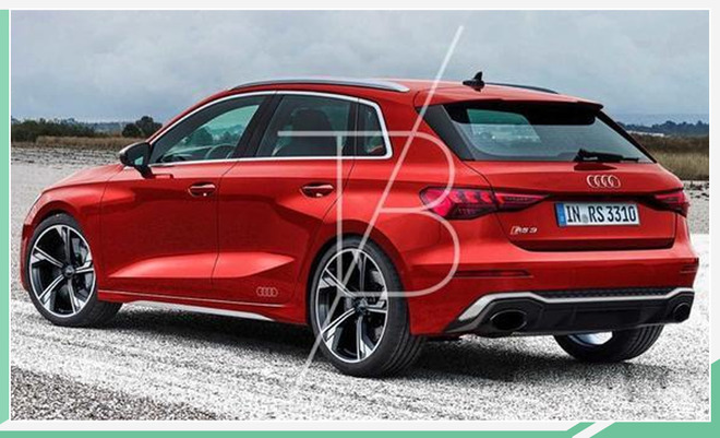 小号“RS6”？ 曝奥迪全新RS3 Sportback渲染图