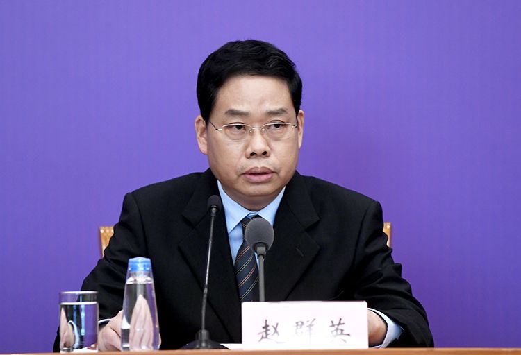 生态环境部应急办主任赵群英回答记者提问.