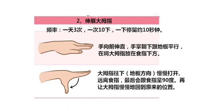 3招大拇指运动 有效缓解胀痛,刺痛