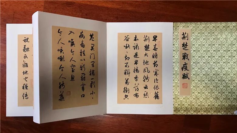 重磅:《荆楚战疫赋》书法册页欣赏