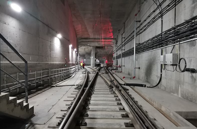 成都地铁18号线首段轨行区移交,即将进入列车空载调试阶段|调试|成都