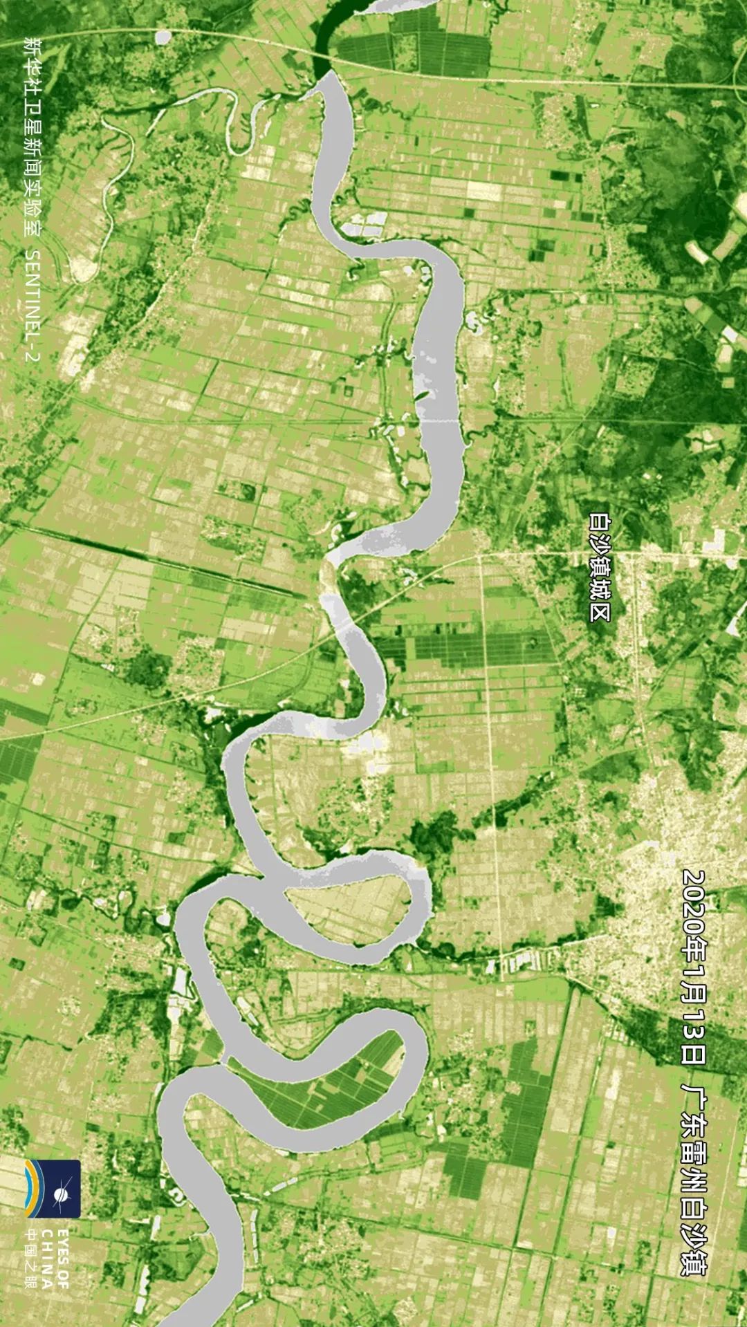 卫星发现一个信号中国耕地正在绿起来